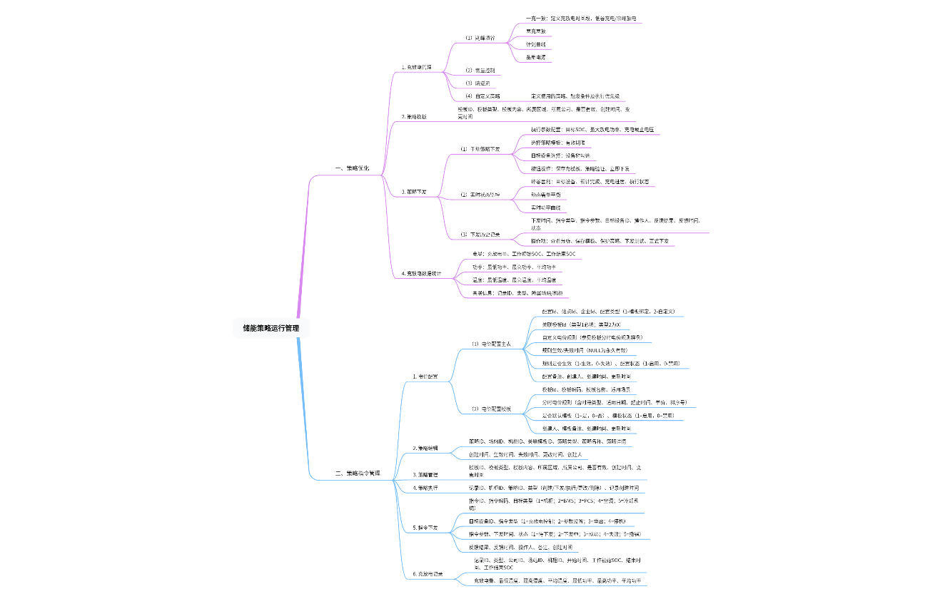 储能策略运行管理